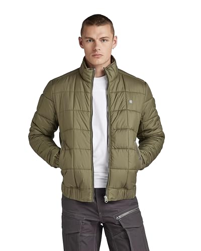G-STAR RAW Men's Meefic Quilted JKT Jackets, Green (shadow olive